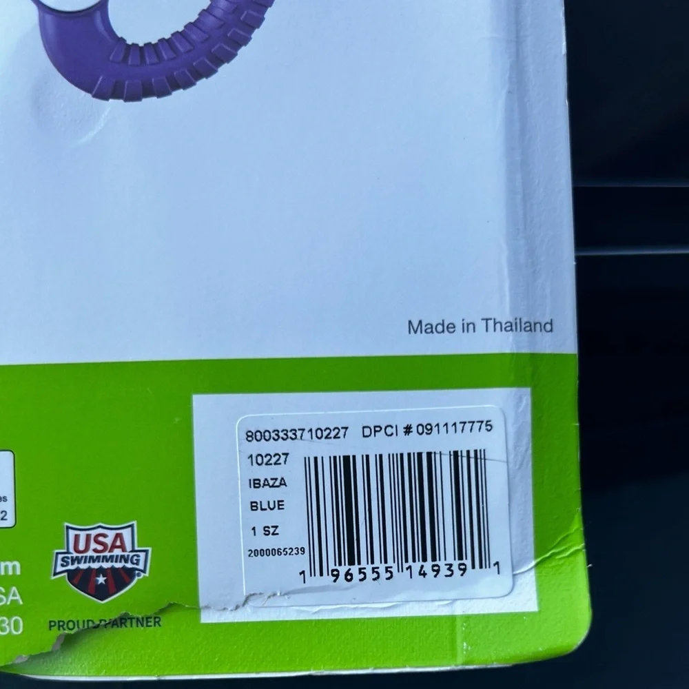 Speedo Kids Fun Retro Dive Set - Blue and Green - Picture 4 of 4